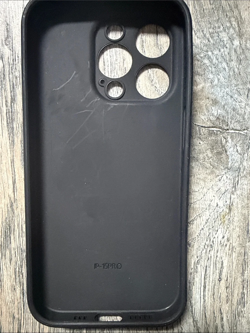 Chrome Hearts Black Embossed Crosses iPhone 15 Pro Case